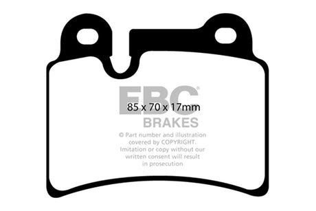 EBC Brakes UD1277 Ultimax OEM Replacement Brake Pads - Roam Overland Outfitters