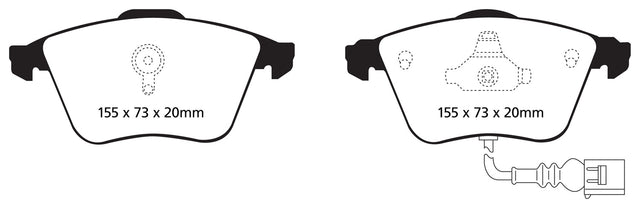 EBC Brakes UD1359 Ultimax OEM Replacement Brake Pads - Roam Overland Outfitters