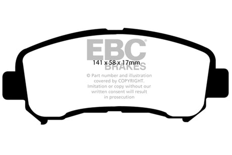 EBC Brakes UD1374 Ultimax OEM Replacement Brake Pads - Roam Overland Outfitters