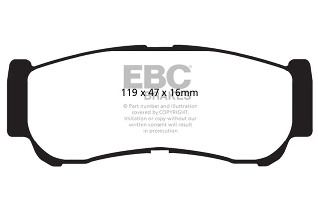 EBC Brakes UD1297 Ultimax OEM Replacement Brake Pads - Roam Overland Outfitters
