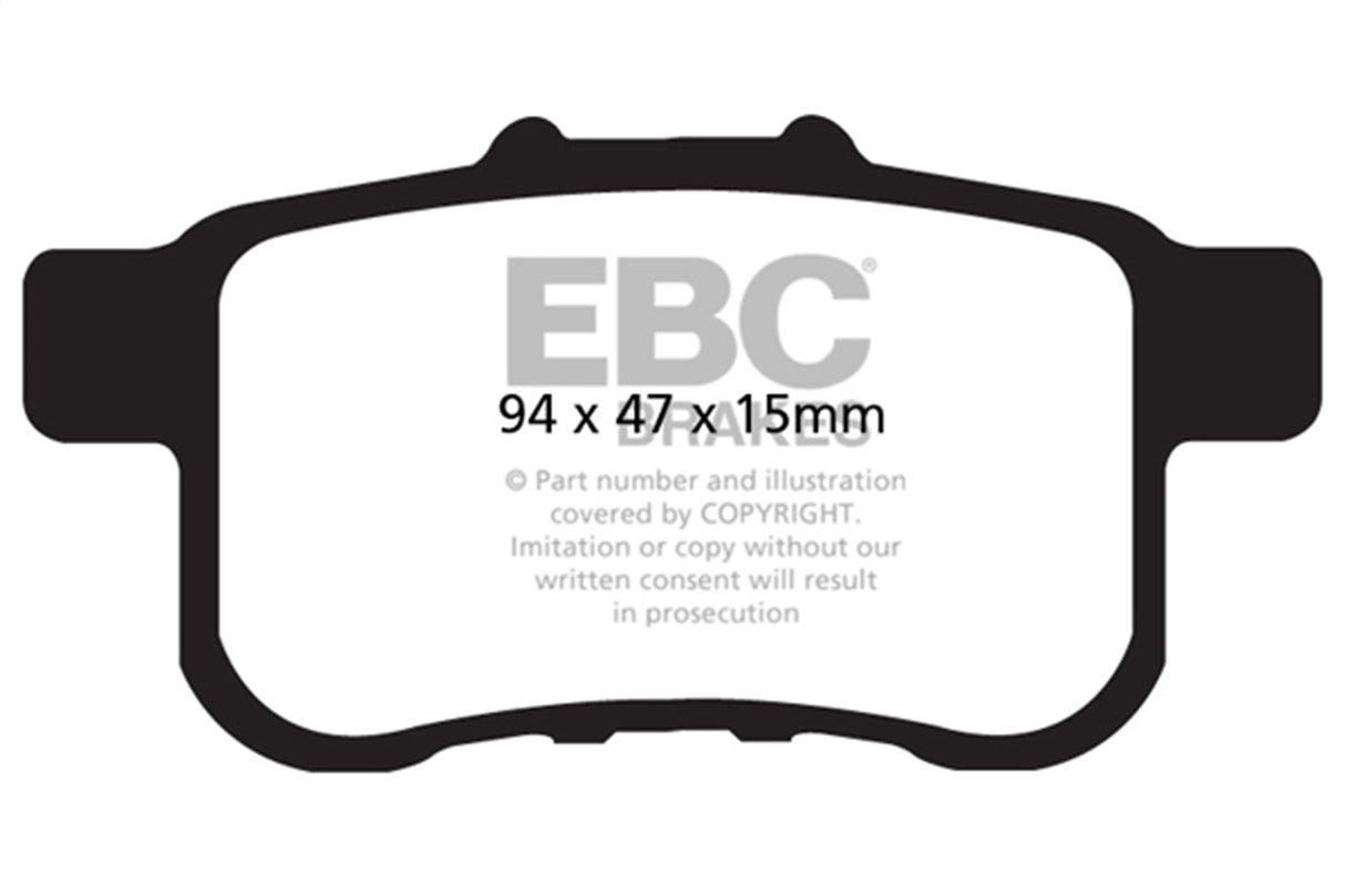 EBC Brakes UD1336 Ultimax OEM Replacement Brake Pads - Roam Overland Outfitters