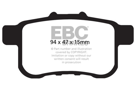 EBC Brakes UD1451 Ultimax OEM Replacement Brake Pads - Roam Overland Outfitters