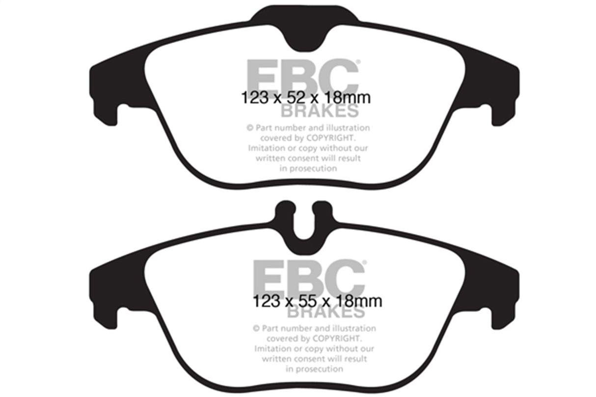 EBC Brakes UD1341 Ultimax OEM Replacement Brake Pads - Roam Overland Outfitters