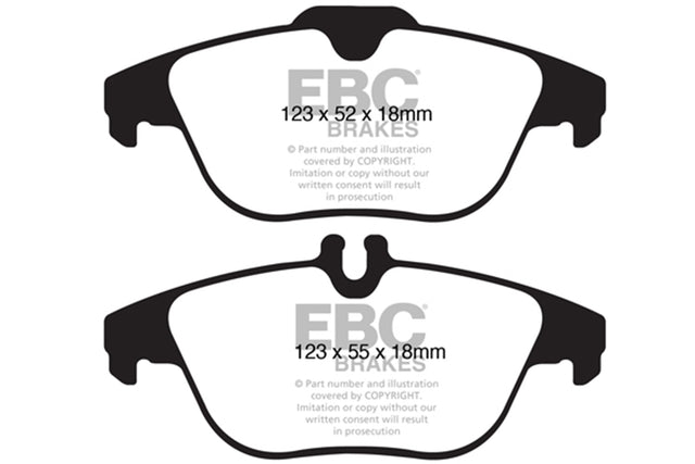 EBC Brakes UD1341 Ultimax OEM Replacement Brake Pads - Roam Overland Outfitters