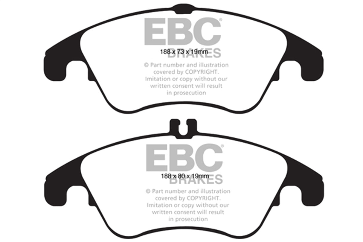 EBC Brakes UD1342 Ultimax OEM Replacement Brake Pads - Roam Overland Outfitters