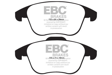 EBC Brakes UD1375 Ultimax OEM Replacement Brake Pads - Roam Overland Outfitters