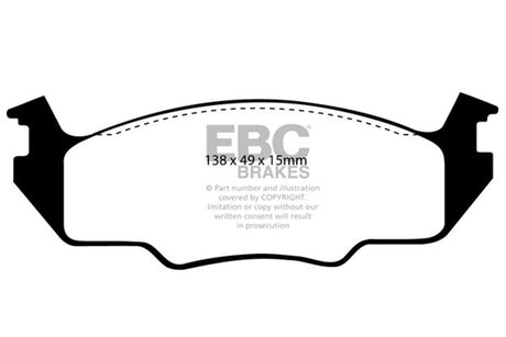 EBC Brakes UD158 Ultimax OEM Replacement Brake Pads - Roam Overland Outfitters