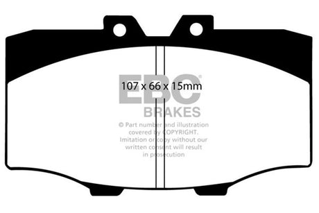 EBC Brakes UD137 Ultimax OEM Replacement Brake Pads - Roam Overland Outfitters