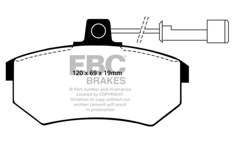 EBC Brakes UD290 Ultimax OEM Replacement Brake Pads - Roam Overland Outfitters