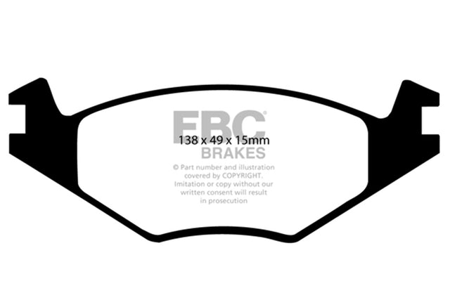 EBC Brakes UD280 Ultimax OEM Replacement Brake Pads - Roam Overland Outfitters