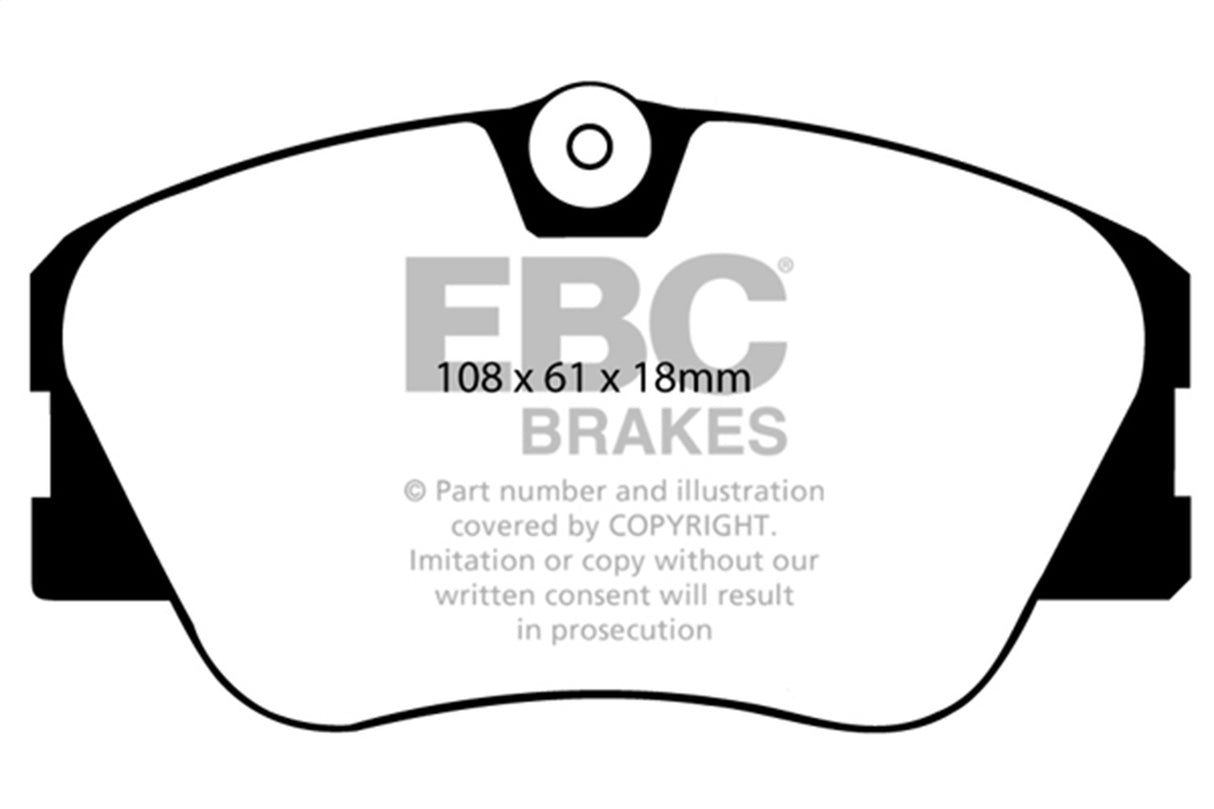 EBC Brakes UD423 Ultimax OEM Replacement Brake Pads - Roam Overland Outfitters