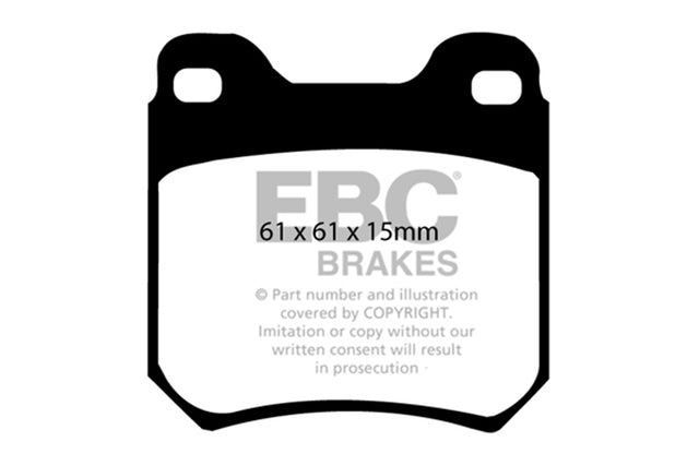 EBC Brakes UD709 Ultimax OEM Replacement Brake Pads - Roam Overland Outfitters