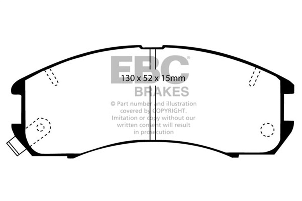 EBC Brakes UD399 Ultimax OEM Replacement Brake Pads - Roam Overland Outfitters