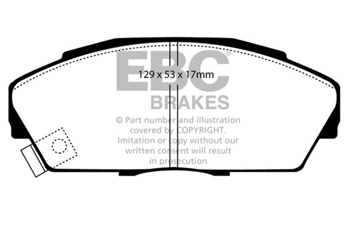 EBC Brakes UD409 Ultimax OEM Replacement Brake Pads - Roam Overland Outfitters