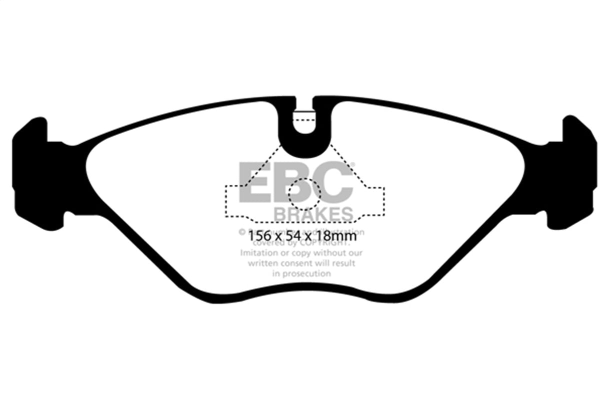 EBC Brakes UD403 Ultimax OEM Replacement Brake Pads - Roam Overland Outfitters