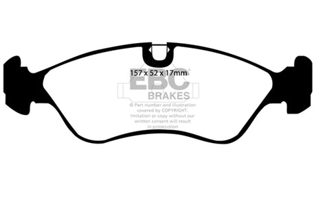 EBC Brakes UD796 Ultimax OEM Replacement Brake Pads - Roam Overland Outfitters