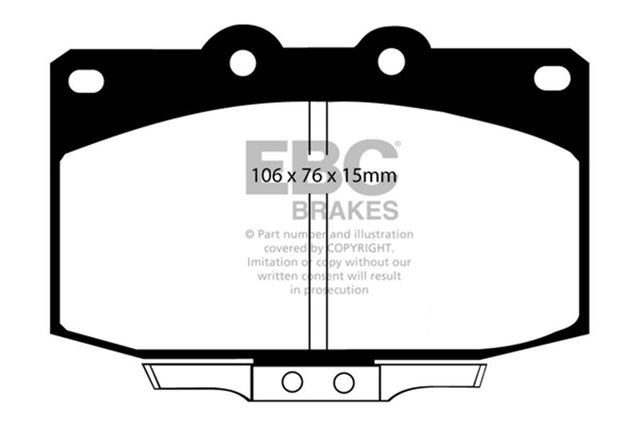 EBC Brakes UD331 Ultimax OEM Replacement Brake Pads - Roam Overland Outfitters