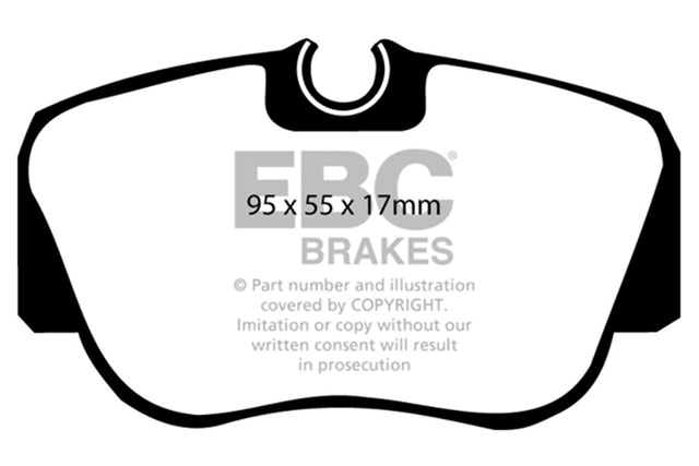 EBC Brakes UD487 Ultimax OEM Replacement Brake Pads - Roam Overland Outfitters