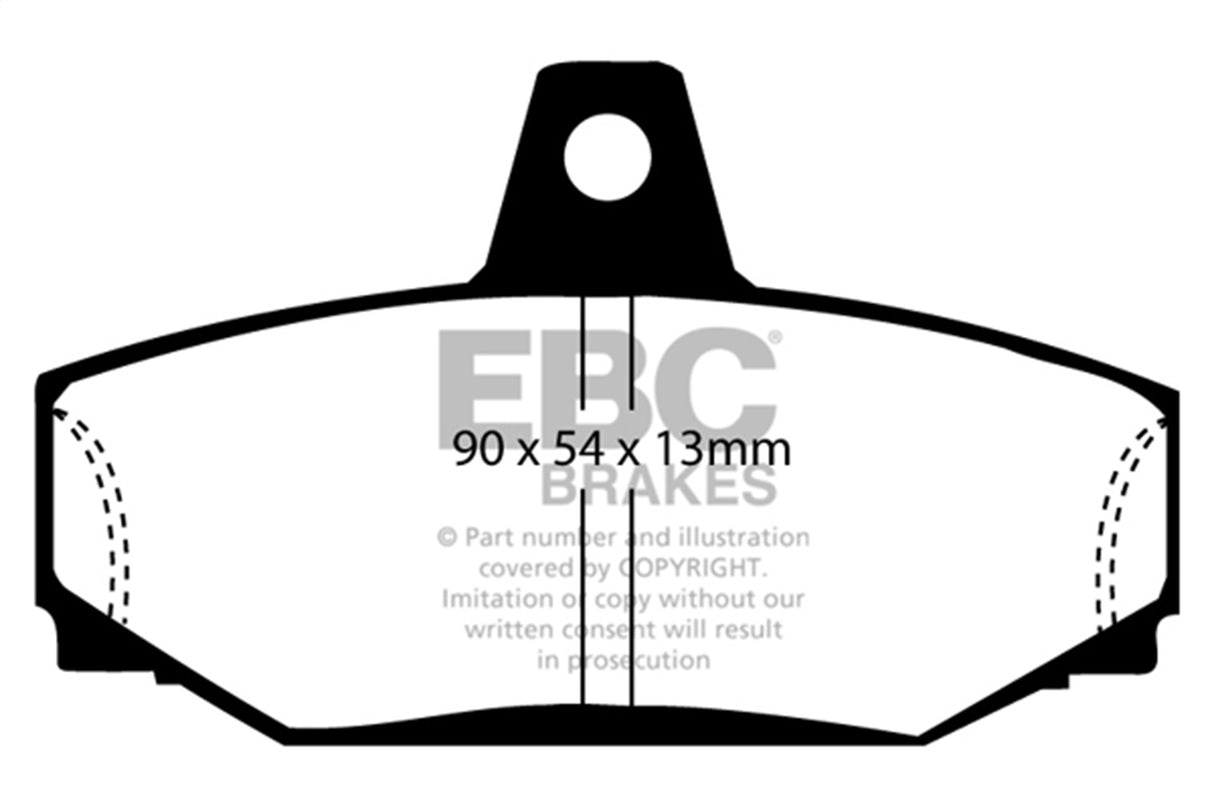 EBC Brakes UD391 Ultimax OEM Replacement Brake Pads - Roam Overland Outfitters