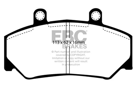 EBC Brakes UD492 Ultimax OEM Replacement Brake Pads - Roam Overland Outfitters