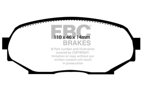 EBC Brakes UD525 Ultimax OEM Replacement Brake Pads - Roam Overland Outfitters