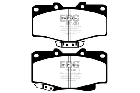 EBC Brakes UD436 Ultimax OEM Replacement Brake Pads - Roam Overland Outfitters