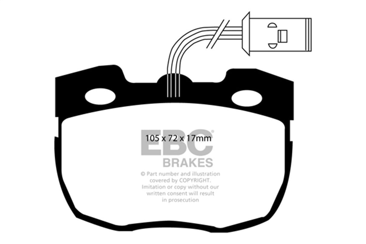 EBC Brakes UD520 Ultimax OEM Replacement Brake Pads - Roam Overland Outfitters