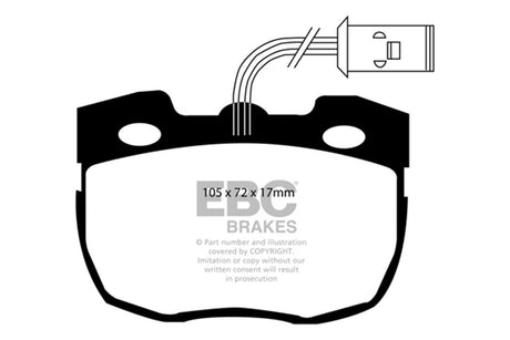 EBC Brakes UD520 Ultimax OEM Replacement Brake Pads - Roam Overland Outfitters