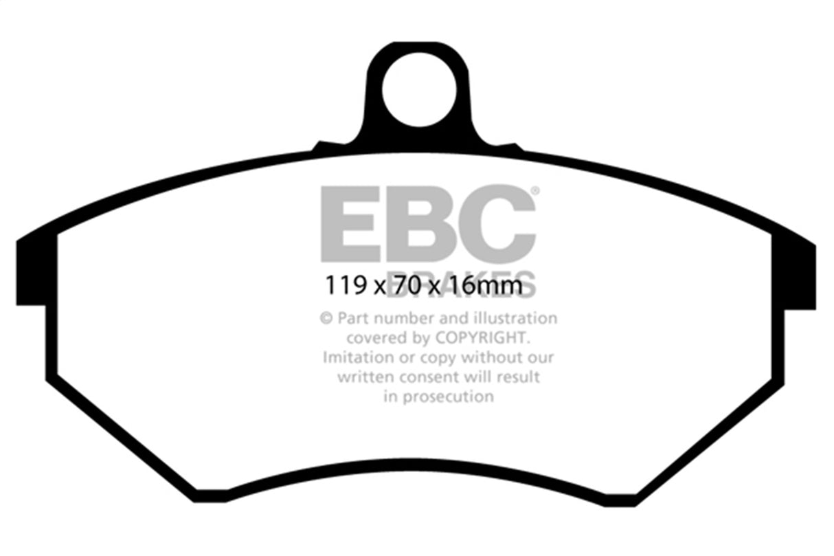 EBC Brakes UD696 Ultimax OEM Replacement Brake Pads - Roam Overland Outfitters