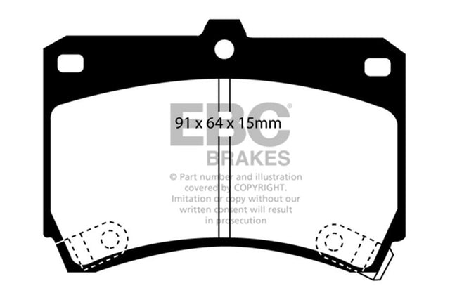 EBC Brakes UD466 Ultimax OEM Replacement Brake Pads - Roam Overland Outfitters