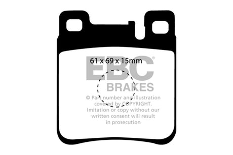 EBC Brakes UD603 Ultimax OEM Replacement Brake Pads - Roam Overland Outfitters