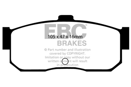 EBC Brakes UD540 Ultimax OEM Replacement Brake Pads - Roam Overland Outfitters