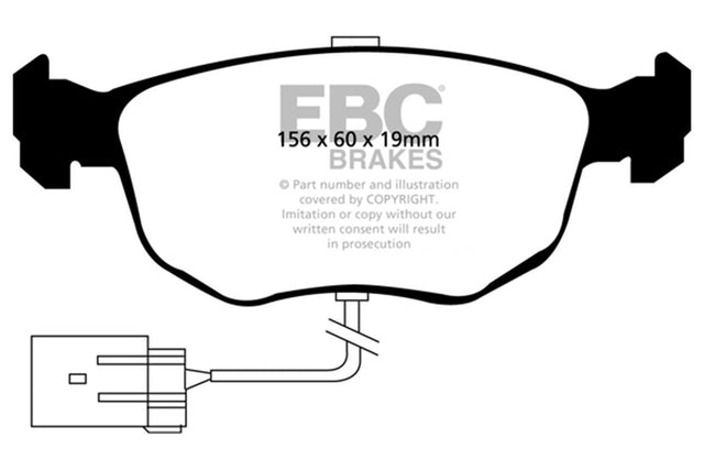 EBC Brakes UD762 Ultimax OEM Replacement Brake Pads - Roam Overland Outfitters