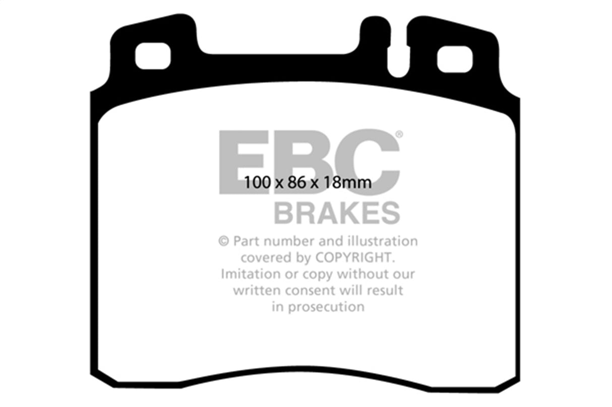 EBC Brakes UD689 Ultimax OEM Replacement Brake Pads - Roam Overland Outfitters