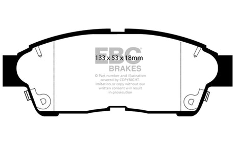 EBC Brakes UD562 Ultimax OEM Replacement Brake Pads - Roam Overland Outfitters