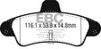 EBC Brakes UD899 Ultimax OEM Replacement Brake Pads - Roam Overland Outfitters