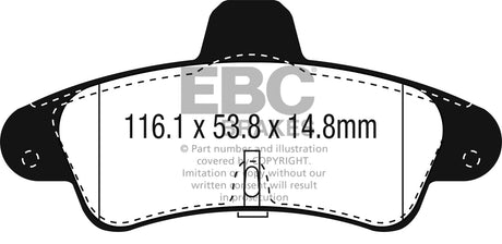 EBC Brakes UD899 Ultimax OEM Replacement Brake Pads - Roam Overland Outfitters