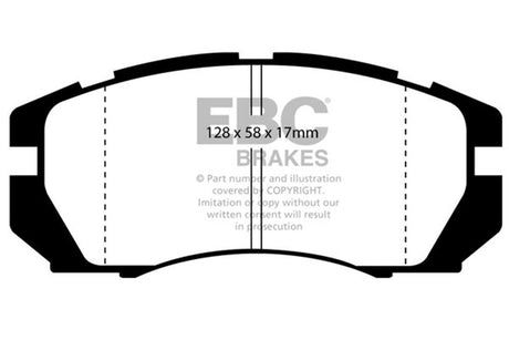 EBC Brakes UD563 Ultimax OEM Replacement Brake Pads - Roam Overland Outfitters