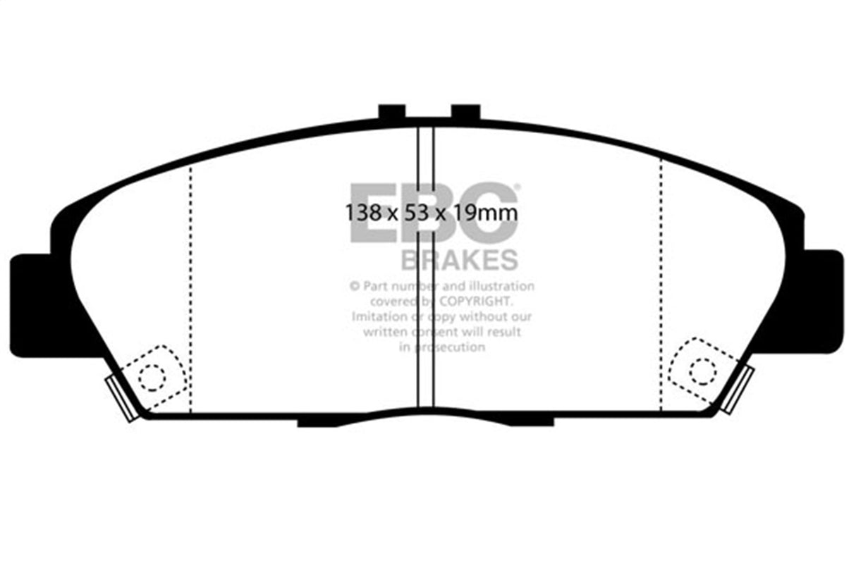 EBC Brakes UD568 Ultimax OEM Replacement Brake Pads - Roam Overland Outfitters