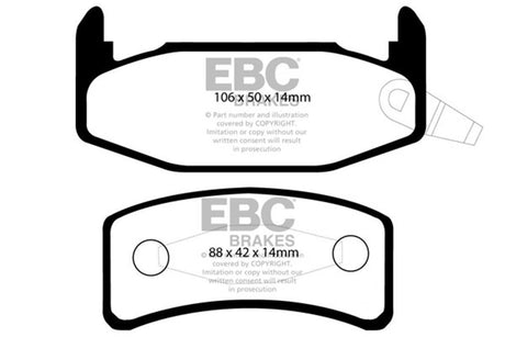 EBC Brakes UD377 Ultimax OEM Replacement Brake Pads - Roam Overland Outfitters