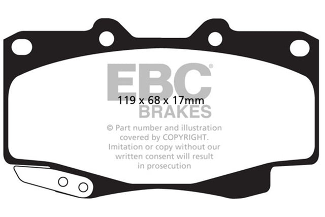 EBC Brakes UD799 Ultimax OEM Replacement Brake Pads - Roam Overland Outfitters