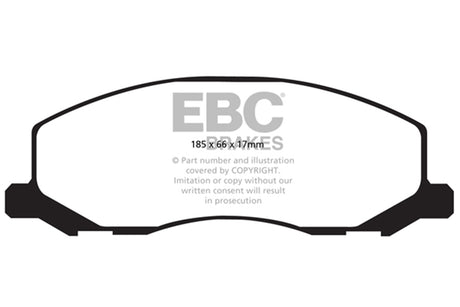 EBC Brakes UD1558 Ultimax OEM Replacement Brake Pads - Roam Overland Outfitters