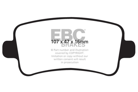 EBC Brakes UD1430 Ultimax OEM Replacement Brake Pads - Roam Overland Outfitters
