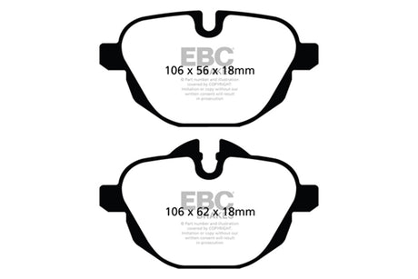 EBC Brakes UD1473 Ultimax OEM Replacement Brake Pads - Roam Overland Outfitters