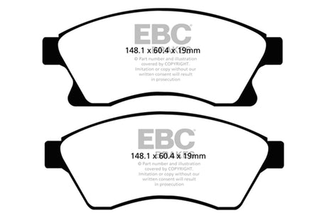 EBC Brakes UD1522 Ultimax OEM Replacement Brake Pads - Roam Overland Outfitters