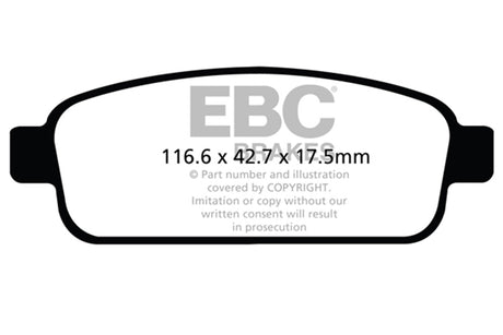 EBC Brakes UD1468 Ultimax OEM Replacement Brake Pads - Roam Overland Outfitters