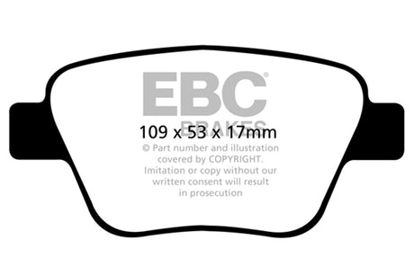 EBC Brakes UD1456 Ultimax OEM Replacement Brake Pads - Roam Overland Outfitters