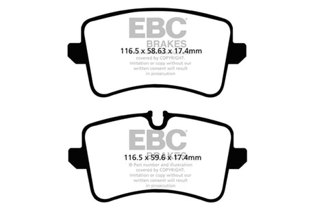 EBC Brakes UD1547 Ultimax OEM Replacement Brake Pads - Roam Overland Outfitters