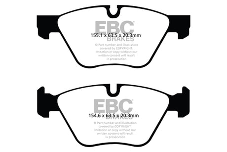EBC Brakes UD1504 Ultimax OEM Replacement Brake Pads - Roam Overland Outfitters