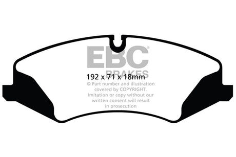 EBC Brakes UD1479 Ultimax OEM Replacement Brake Pads - Roam Overland Outfitters